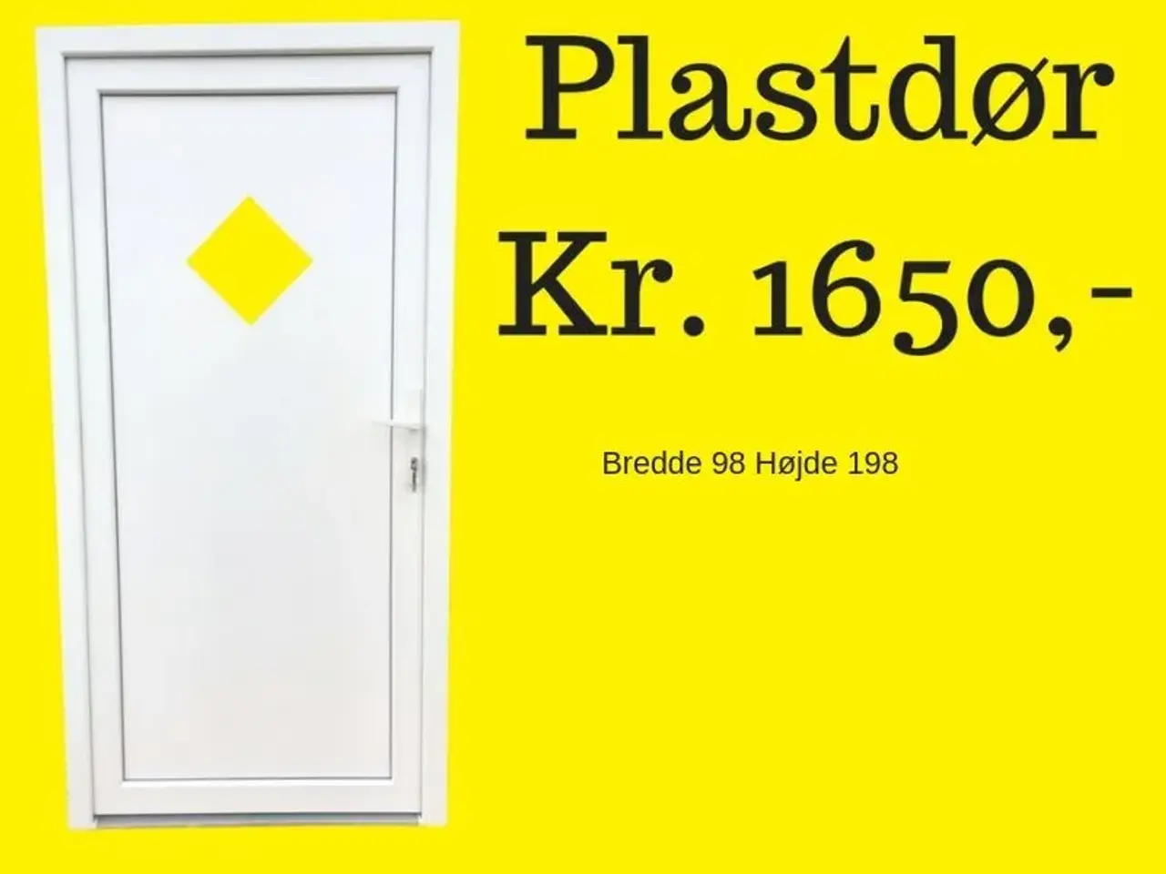 Billede 6 - Ny plastdør 95x210