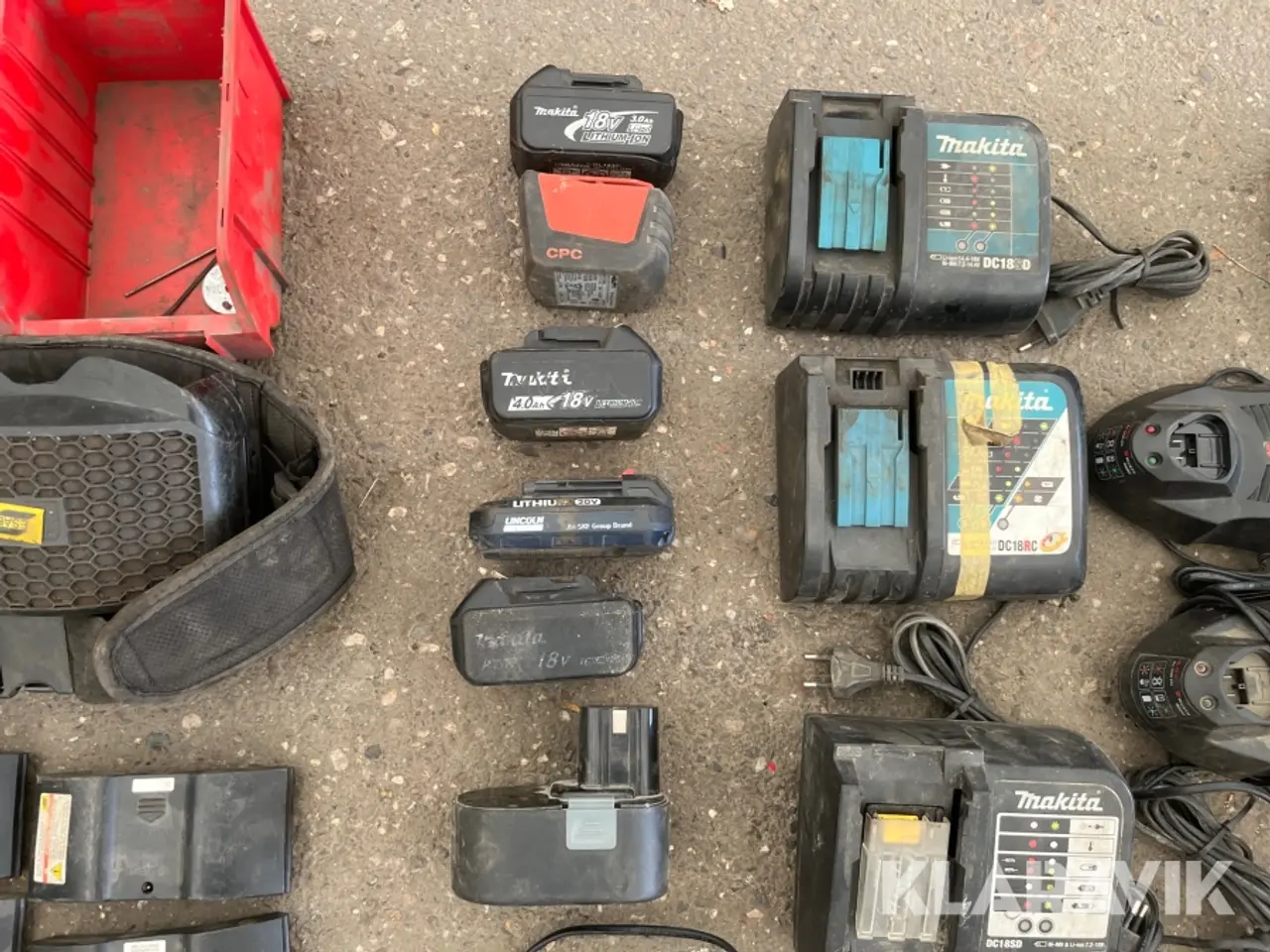 Billede 10 - Batterier og ladere Makita/Dewalt/Esab