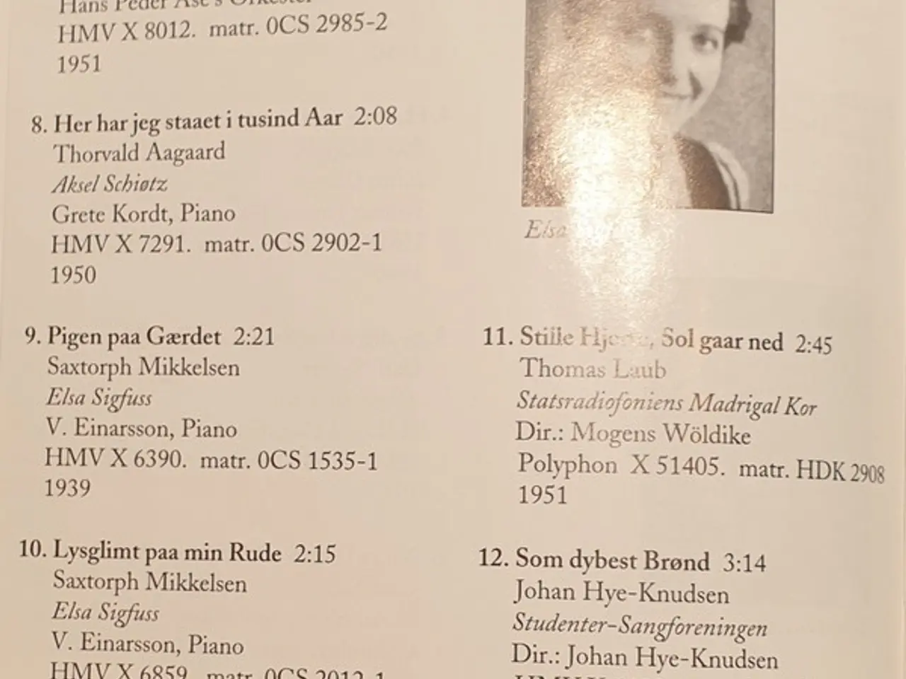 Billede 6 - Jeppe Aakjær – Jeppe Aakjær sange – CD
