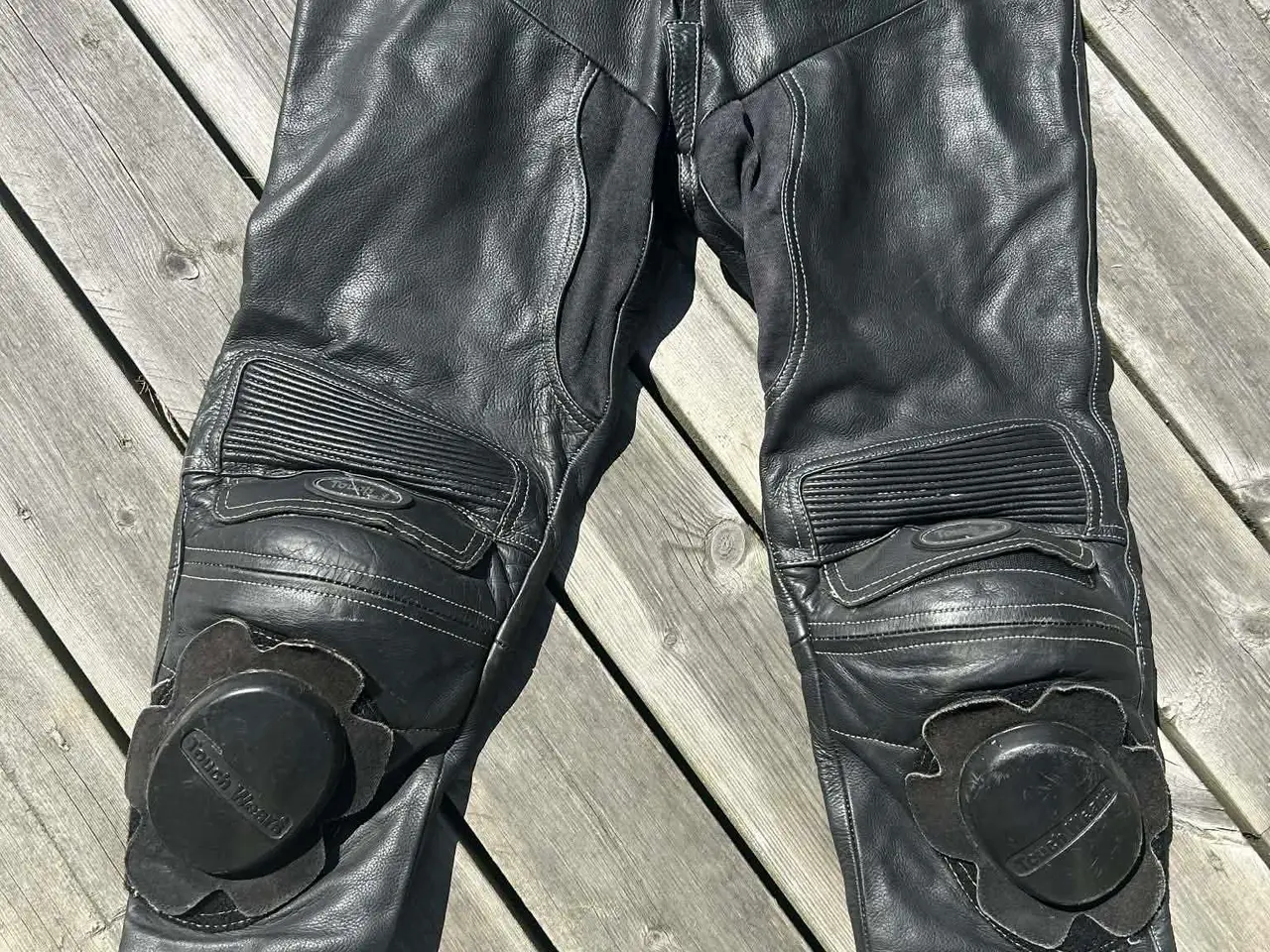 Billede 5 - Richa læder motorcykeljakke og bukser sæt sort