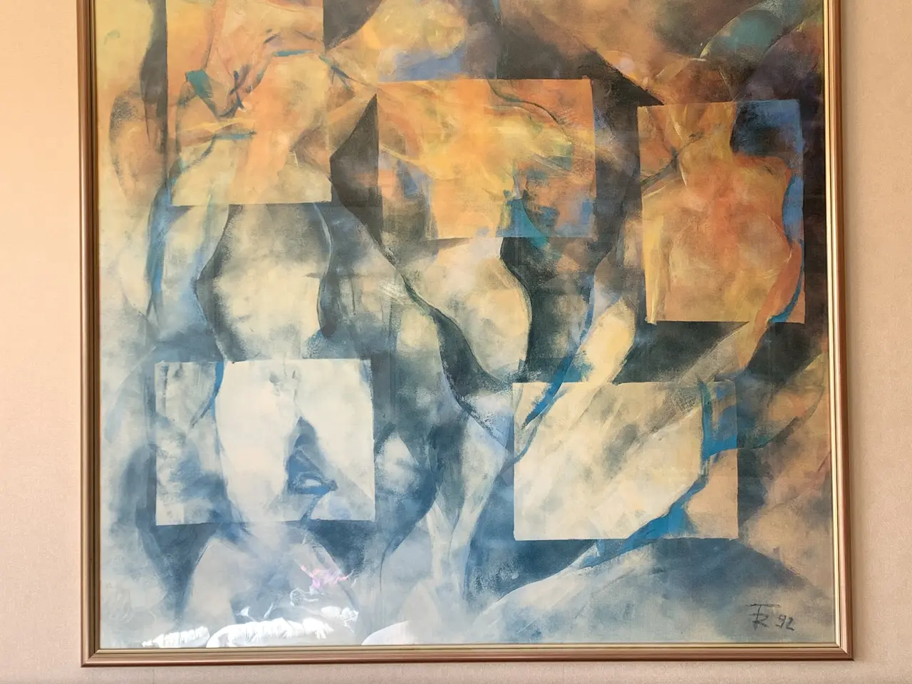 Billede 4 - Erotisk kunst - Stor kunstplakat i eksklusiv ramme