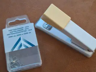 Hæfteklamme maskine