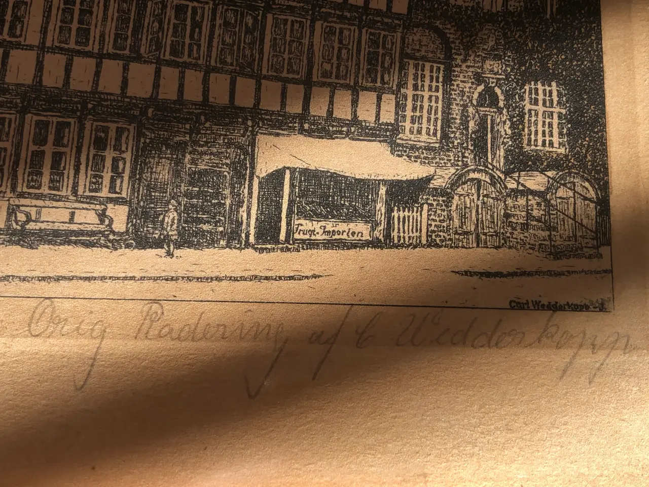 Billede 2 - Orig. redering af E. Wedderkopp