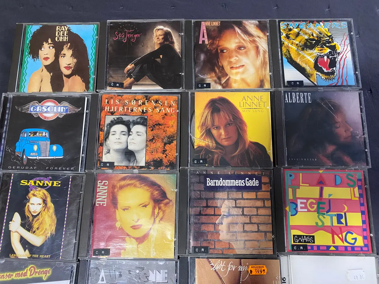 Billede 2 - Dansk musik på cd’er.