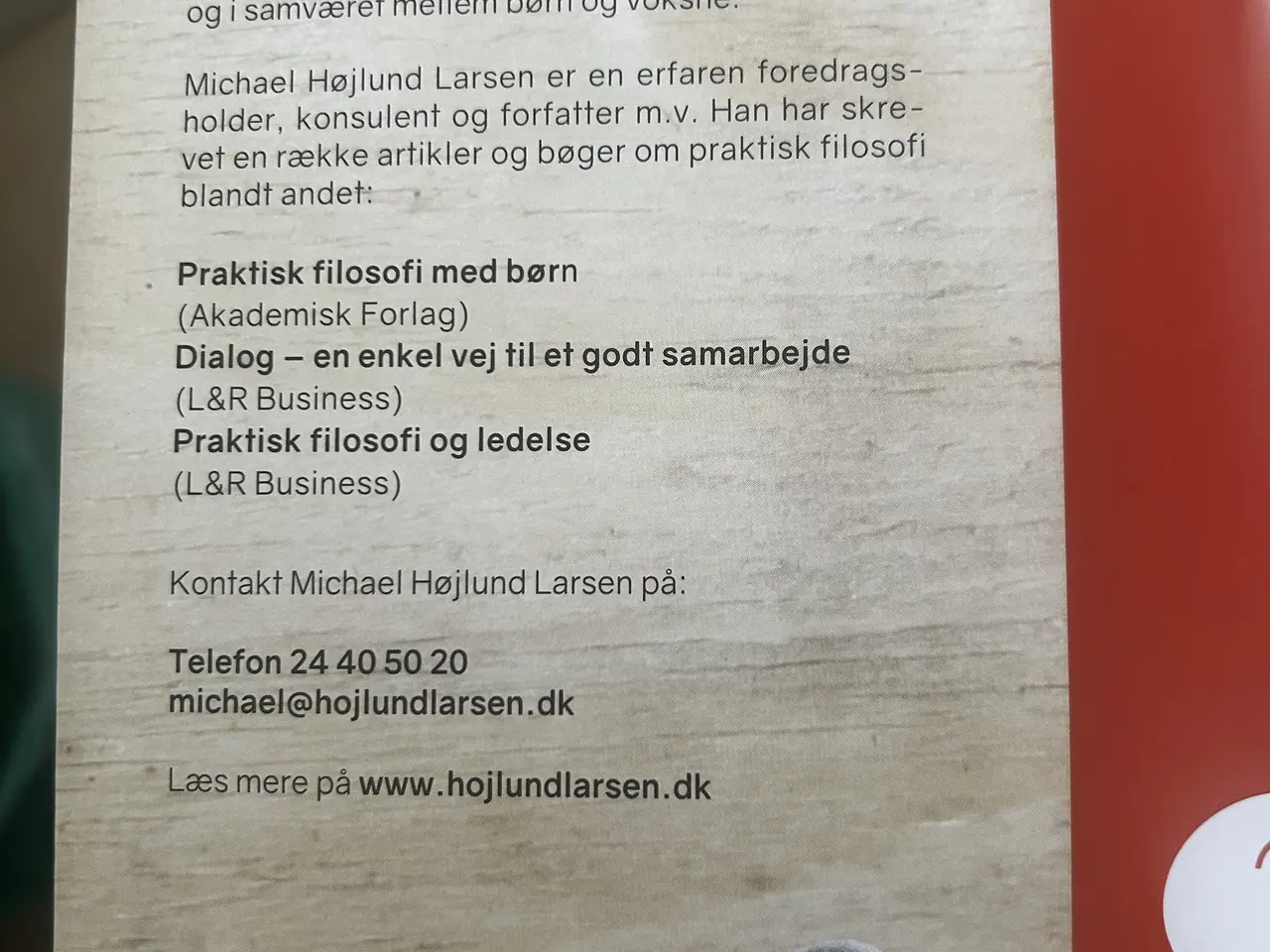 Billede 4 - Larsen, M. H. - "Når de voksne er nysgerrige"