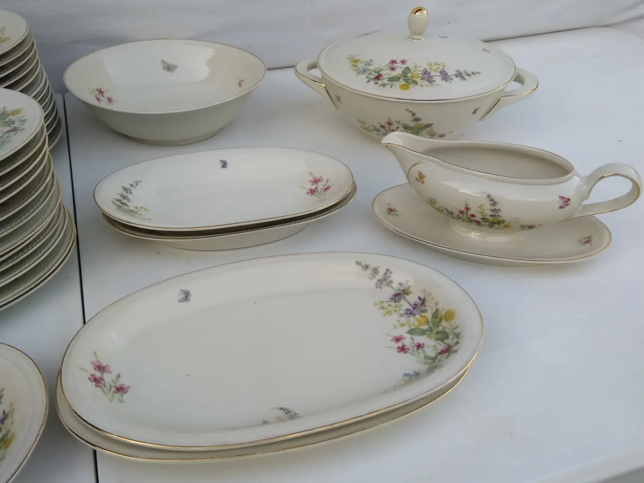 Billede 3 - Porcelæns Stel 45 dele