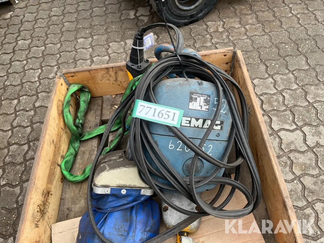 Billede 2 - El-Talje Demag 2000kg