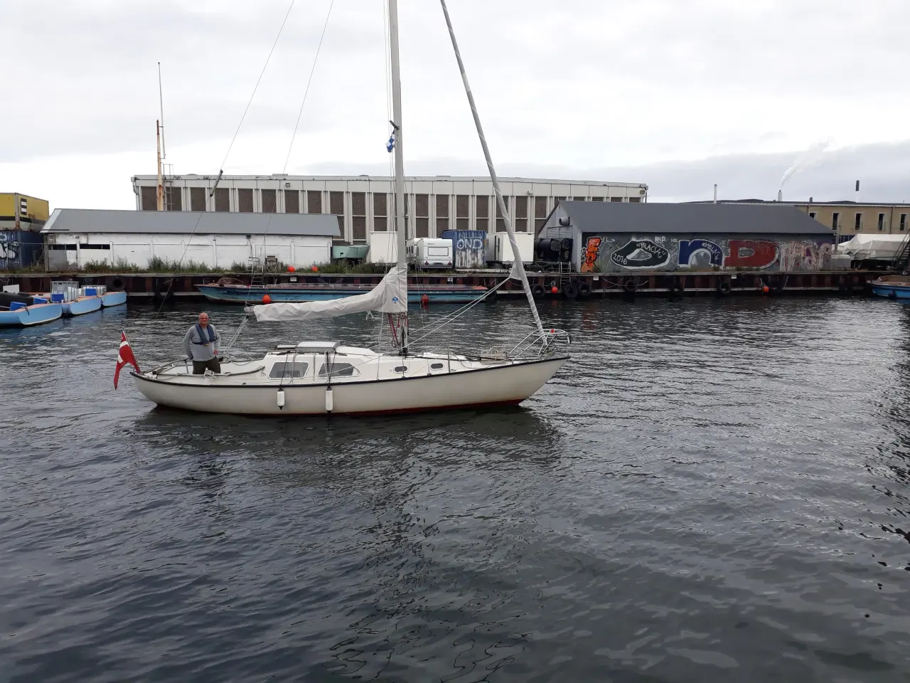 Billede 4 - Sejlbåd type Nordisk Snekke 29 sælges