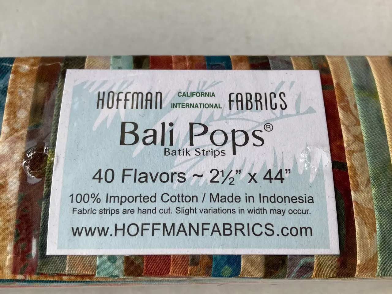 Billede 4 - Bali Pops, helt ny pakke med patchwork stof