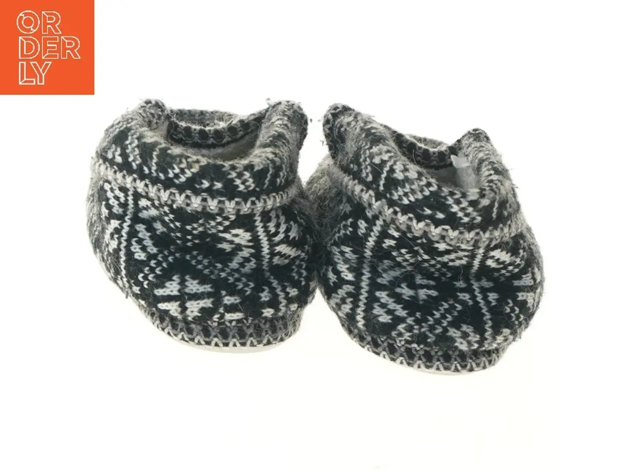 Billede 5 - Uld hjemmesko (str. 36-37 cm)