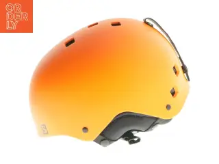 Orange hjelm fra Salomon (str. Ø 22 cm)