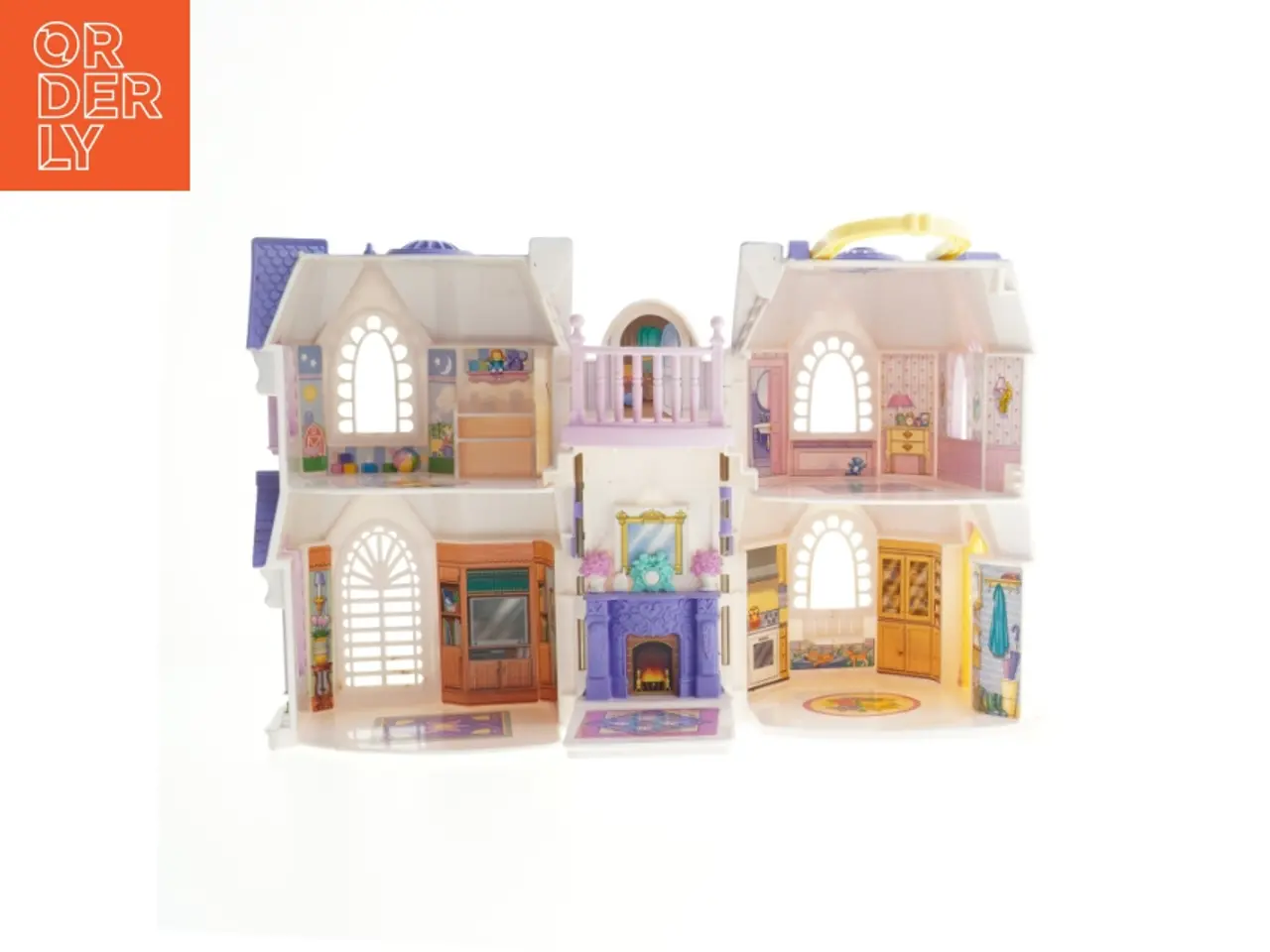 Billede 1 - Legetøj slot dukkehus fra Fisher-Price (str. 25 cm)