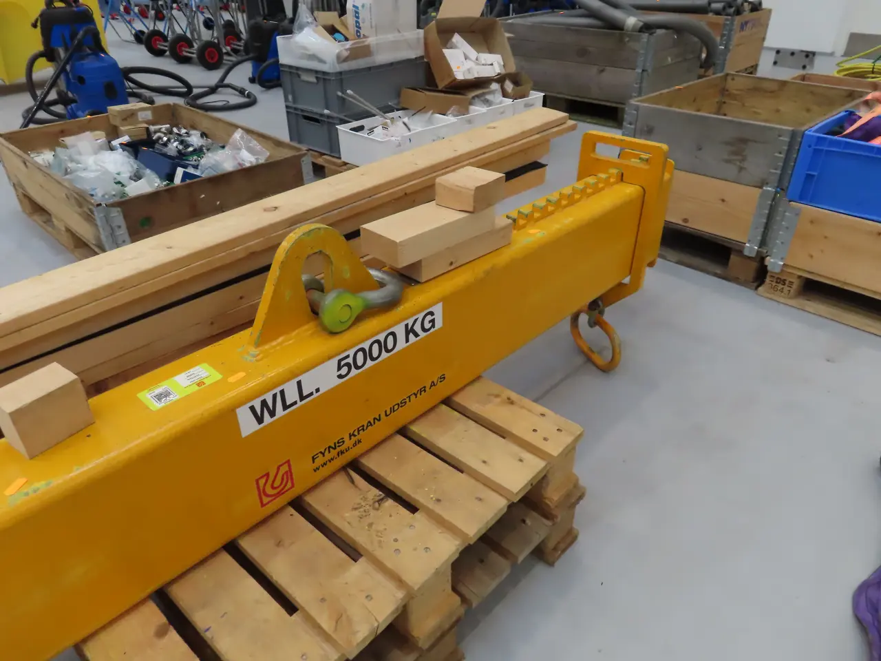 Billede 3 - Løfteåg FYNS KRAN UDSTYR 5000 Kg