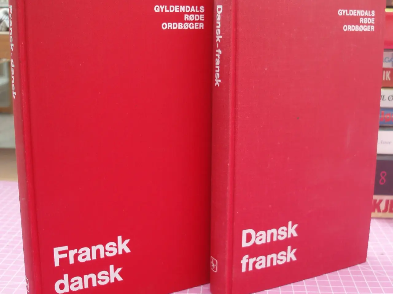Billede 1 - Gyldendals Røde Ordbøger; Dansk-Fransk