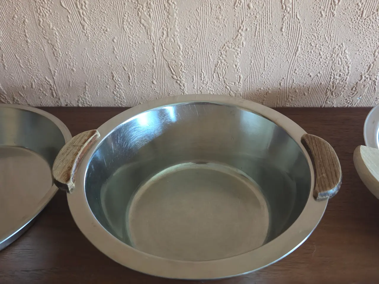 Billede 6 - Retro serveringssæt – 7 dele i rustfrit stål
