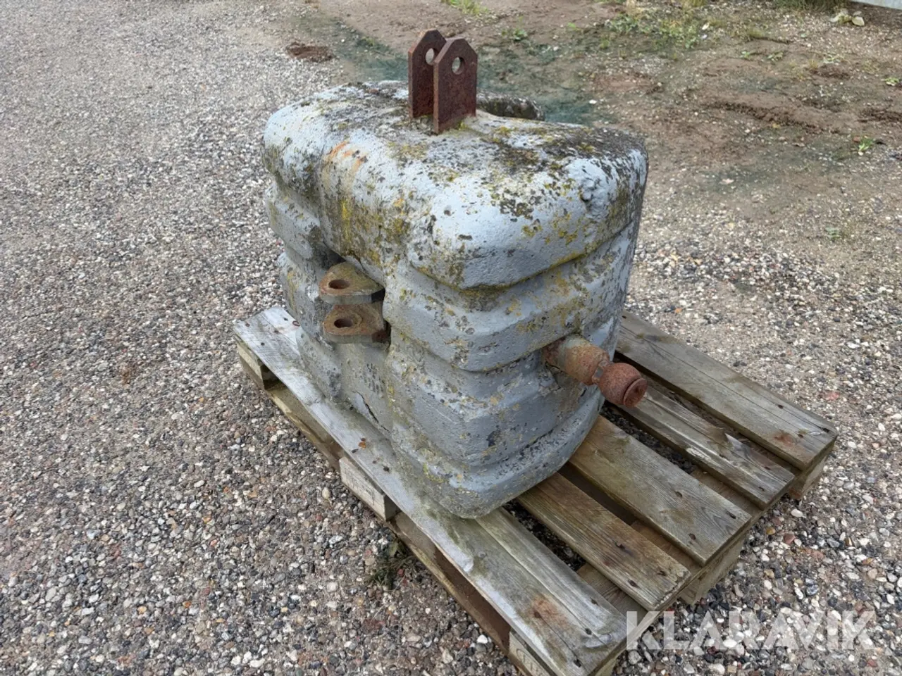 Billede 5 - Front vægtklods 3 punkt 600kg
