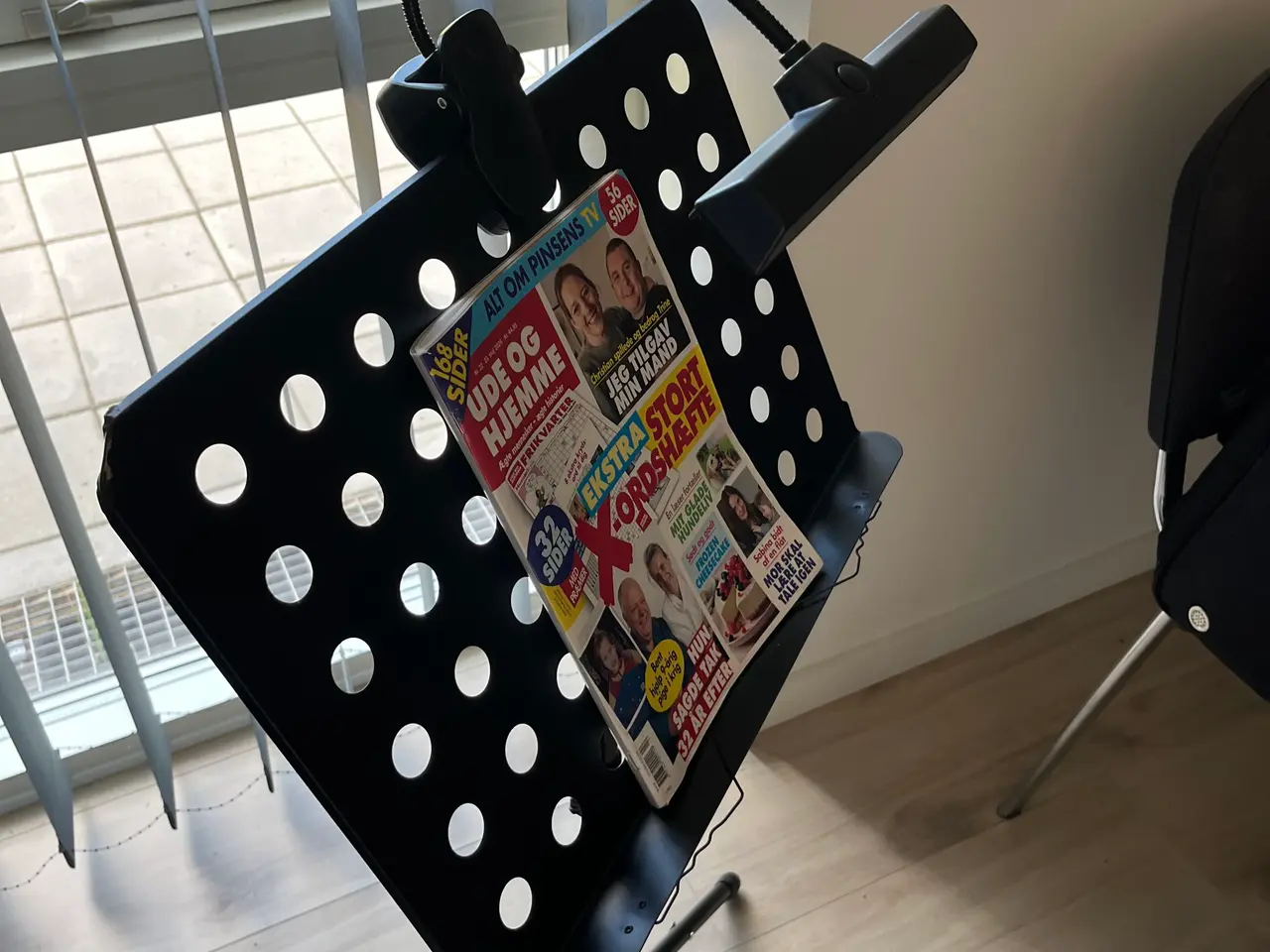 Billede 2 - Nodestativ med lampe