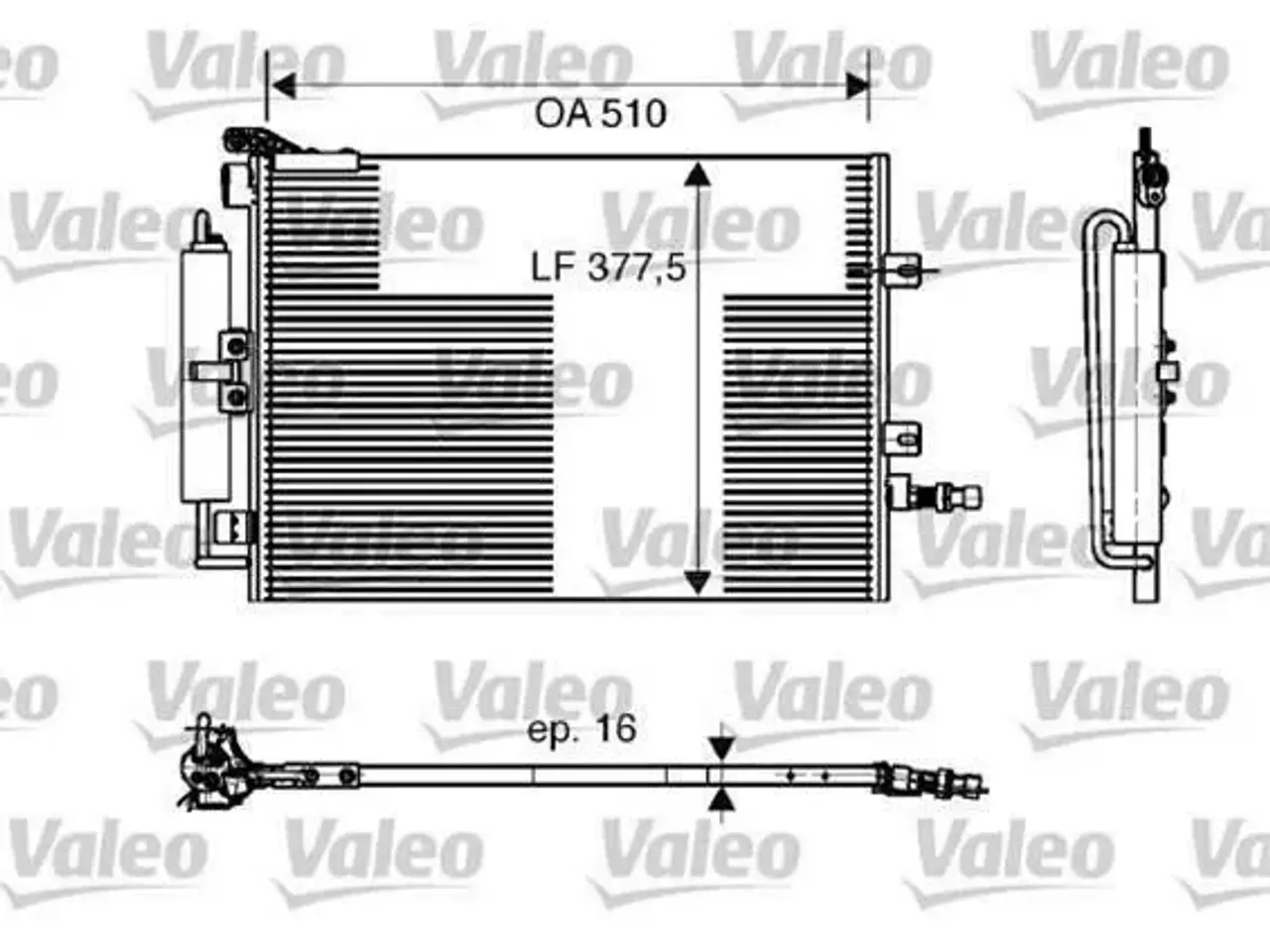 Billede 1 - Airconkøler Renault Clio 3 ny Valeo