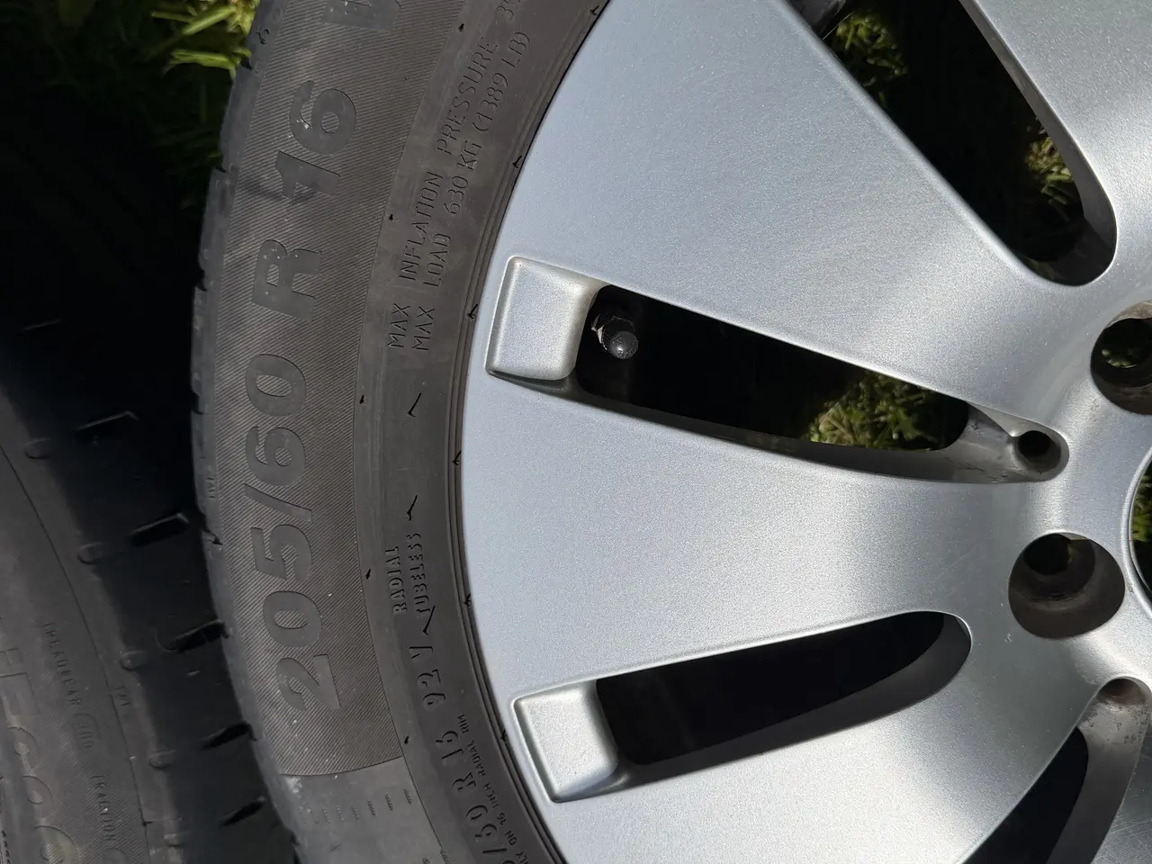 Billede 3 - Original mercedes fælge med dæk