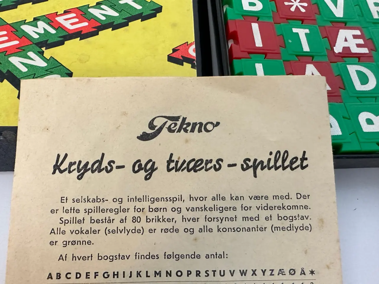 Billede 6 - Tekno, kryds og tværs spil