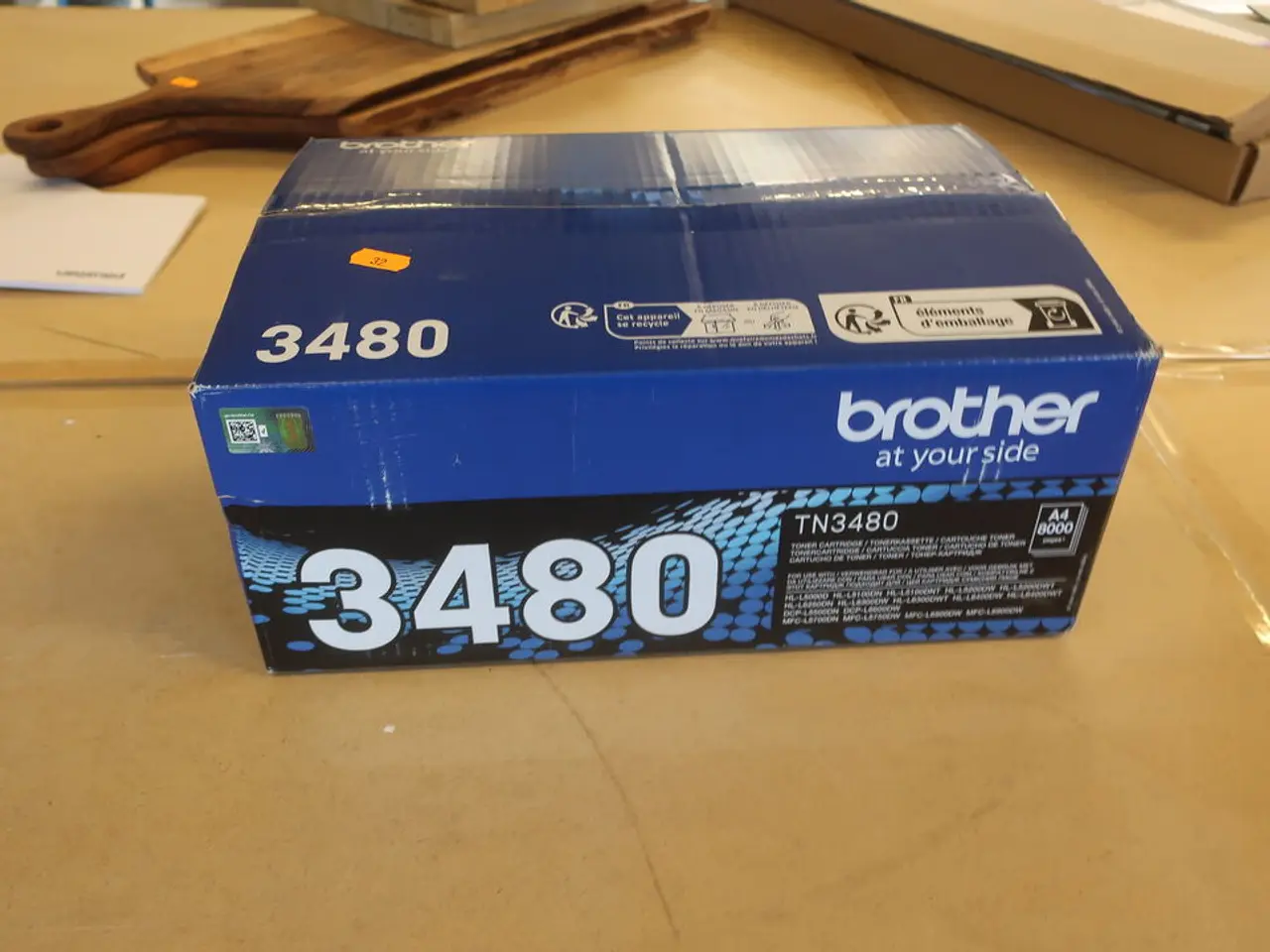 Billede 1 - Tonerpatron BROTHER TN3480