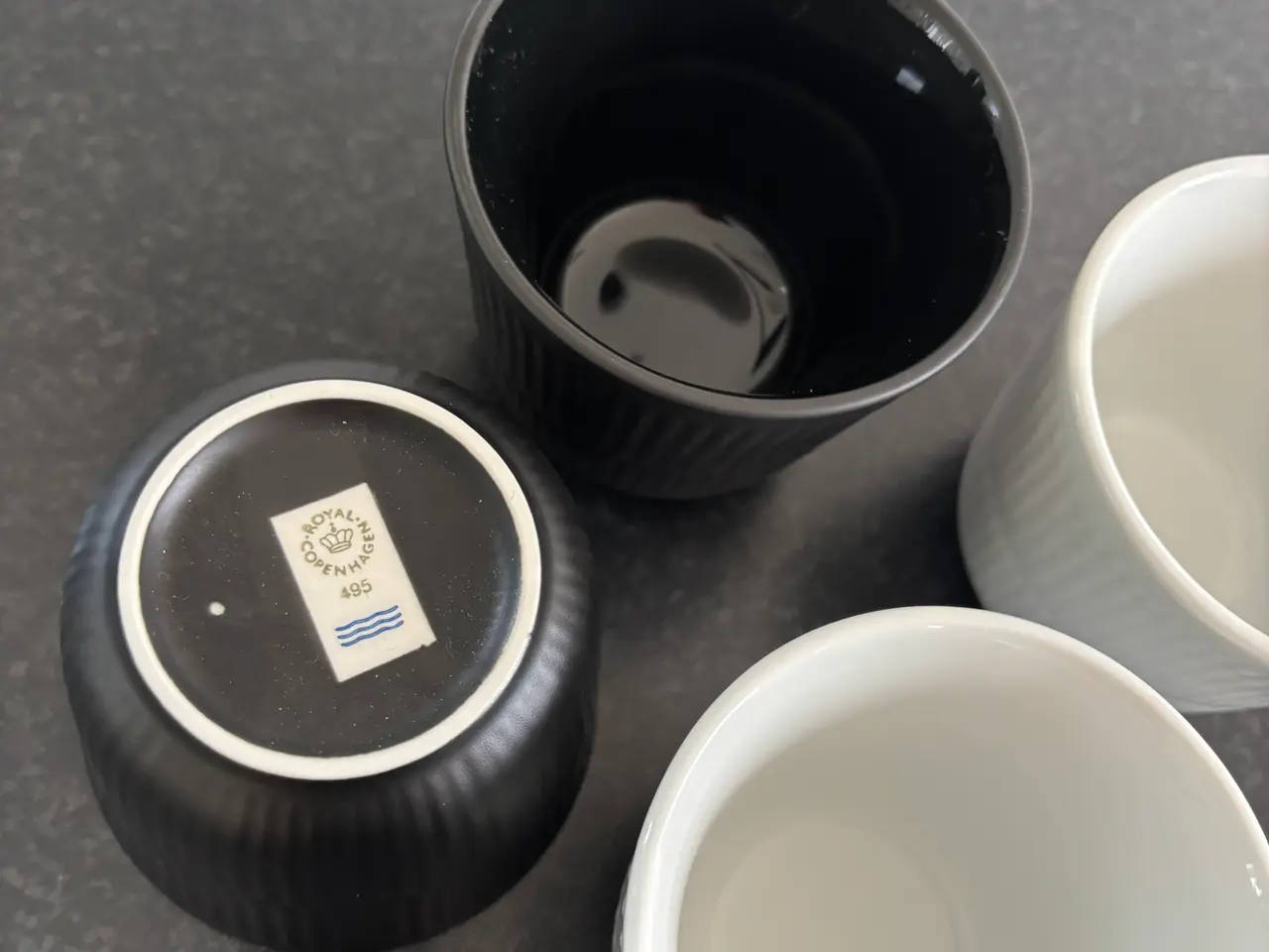 Billede 3 - Royal Copenhagen Riflet Termo Krus