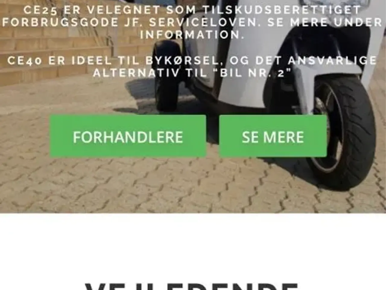 Billede 12 - City elf el kabine scoote fra år 2020.
