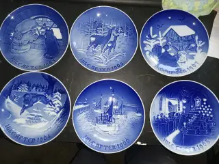 Juleplatter samling