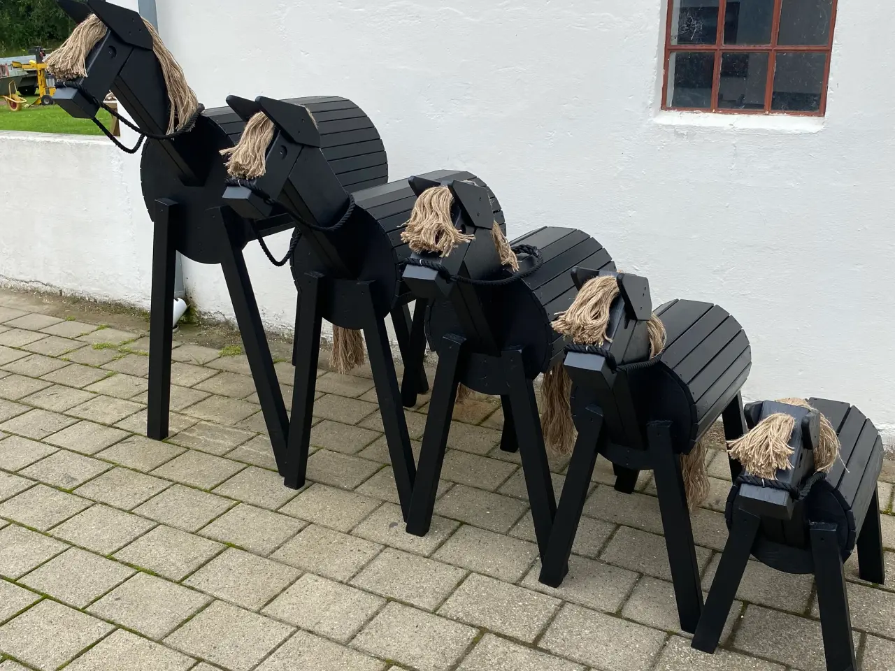 Billede 4 - Træhest