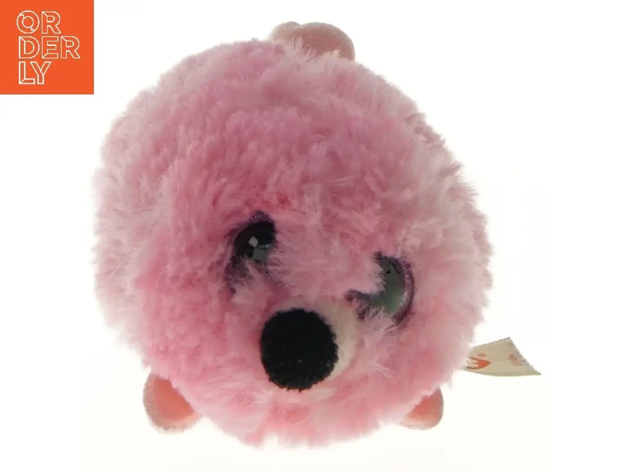 Billede 1 - Rosa plys bamse fra Ty (str. 10 cm)