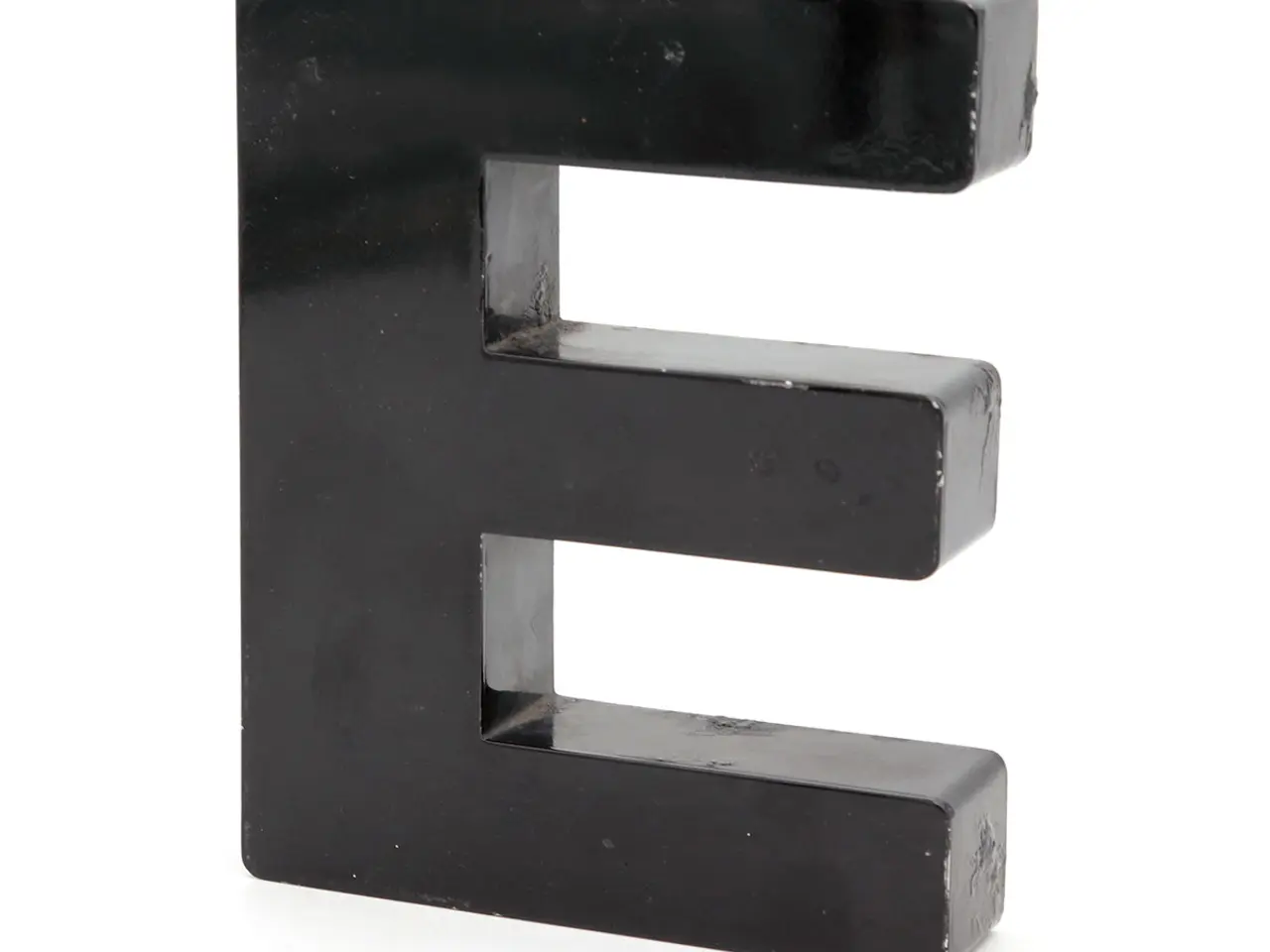 Billede 2 - Sorte facadebogstaver i aluminium – E, S, A og P