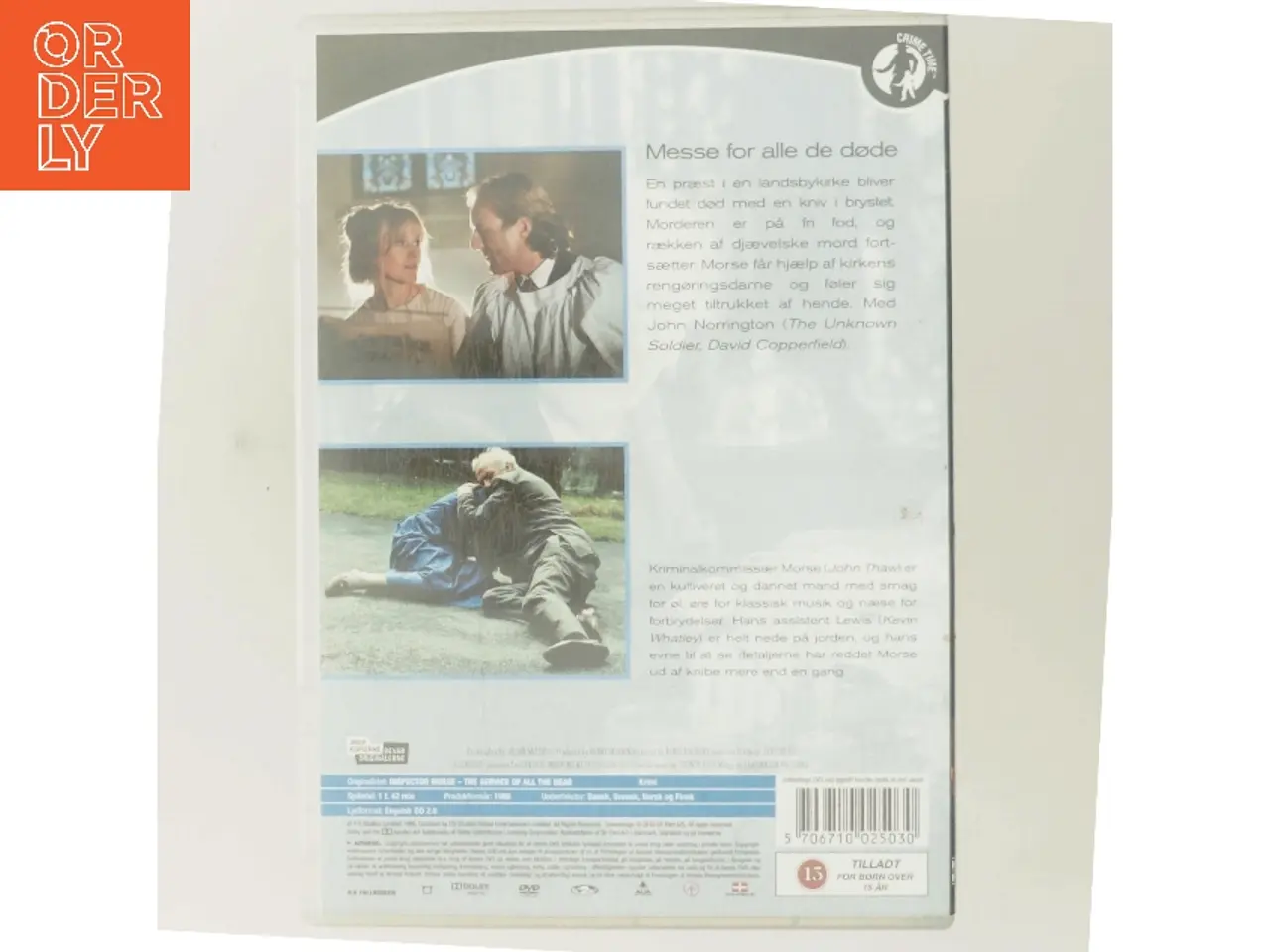 Billede 3 - Inspector Morse: Messe for alle de døde med John Thaw (DVD)