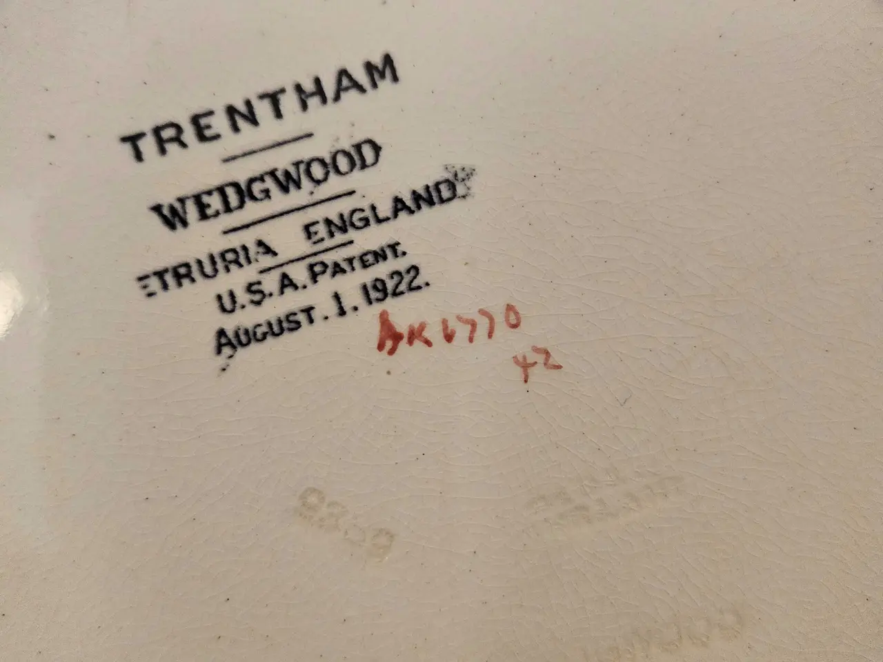 Billede 5 - Antikke Wedgwood tallerkener 2 stk