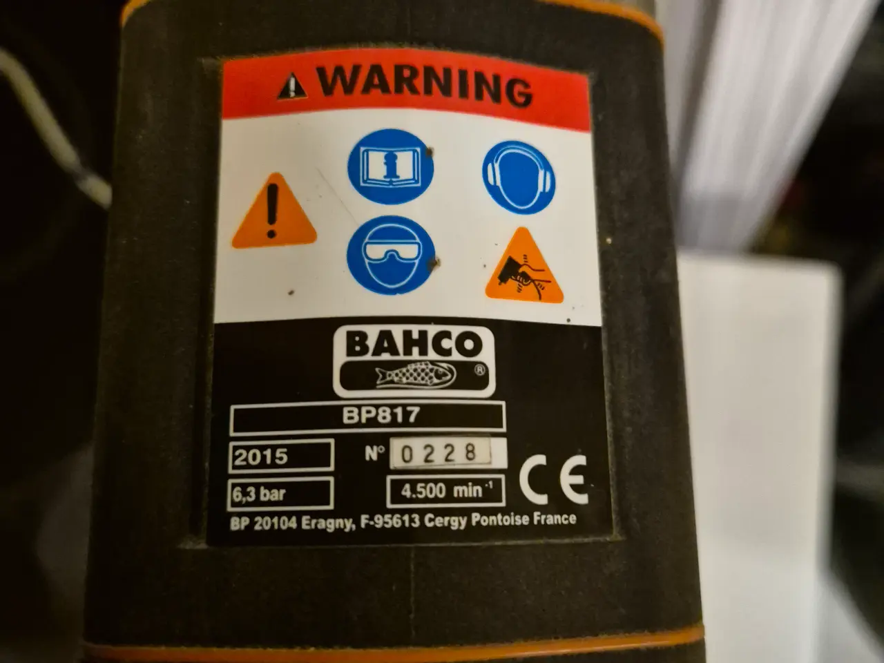 Billede 2 - Bahco slagnøgle