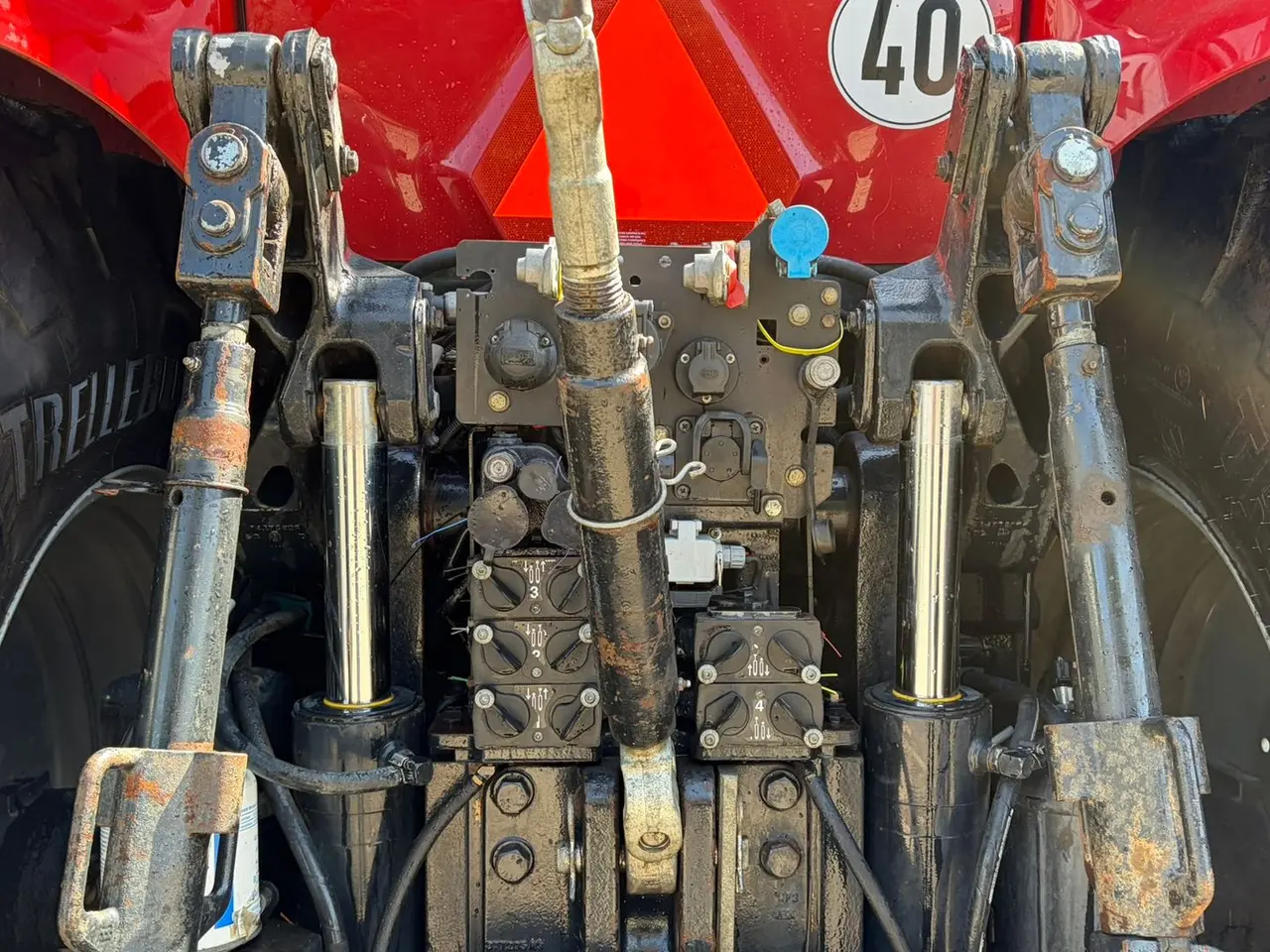 Billede 16 - Case IH MAGNUM 340 CVX med frontlift. Gård traktor