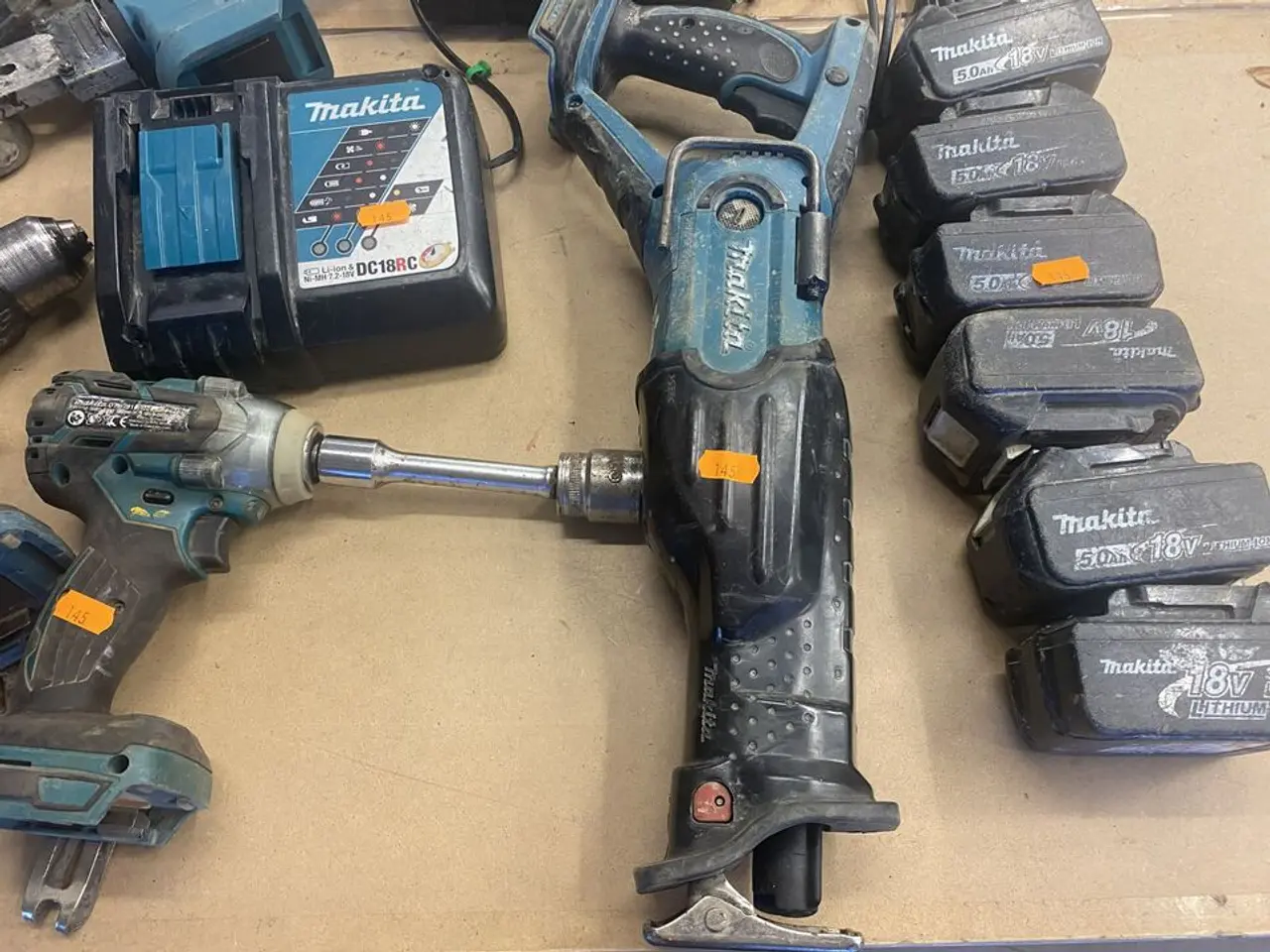 Billede 6 - Parti Akku. Maskiner MAKITA