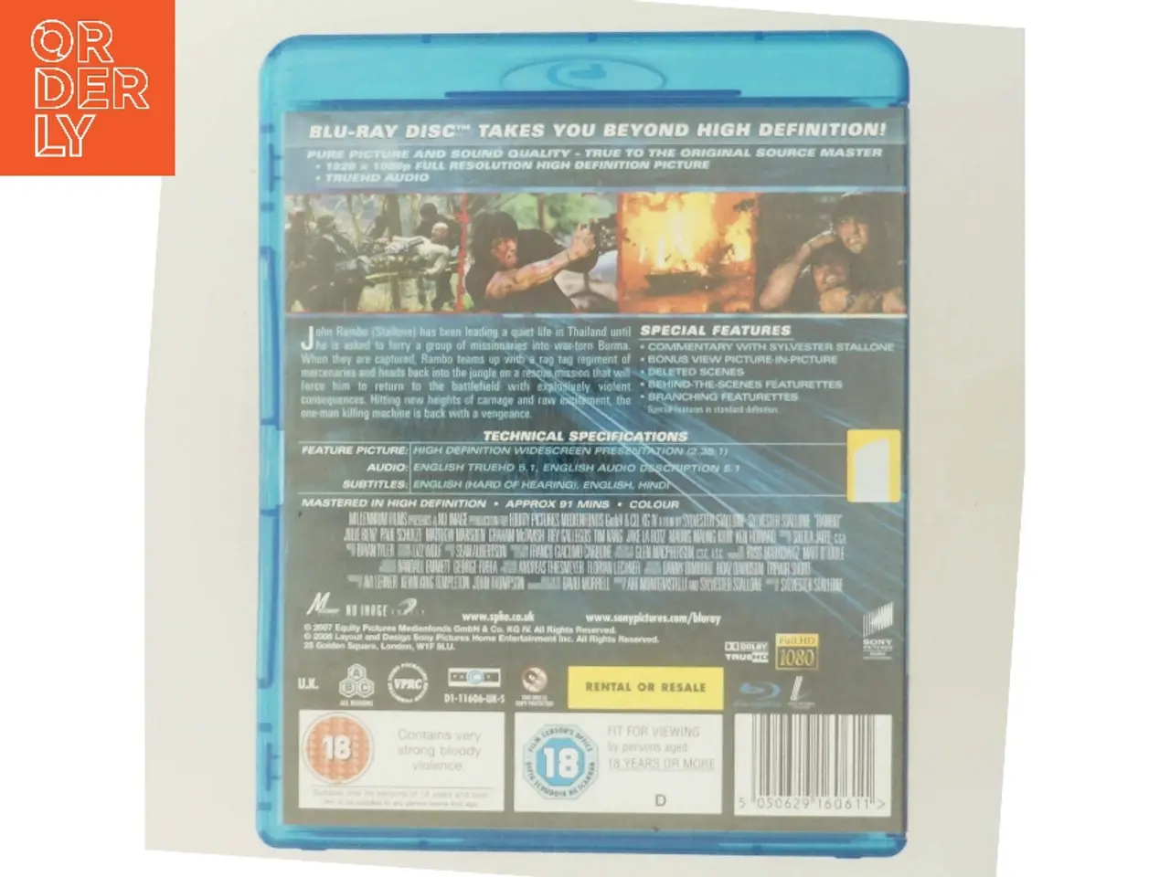 Billede 3 - Rambo med Sylvester Stallone (DVD)