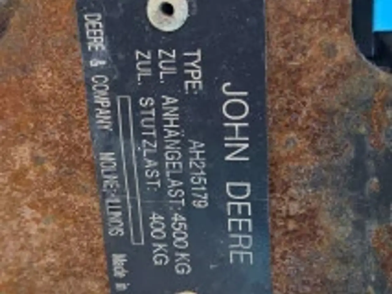 Billede 3 - John Deere S690 Beslag AH215179