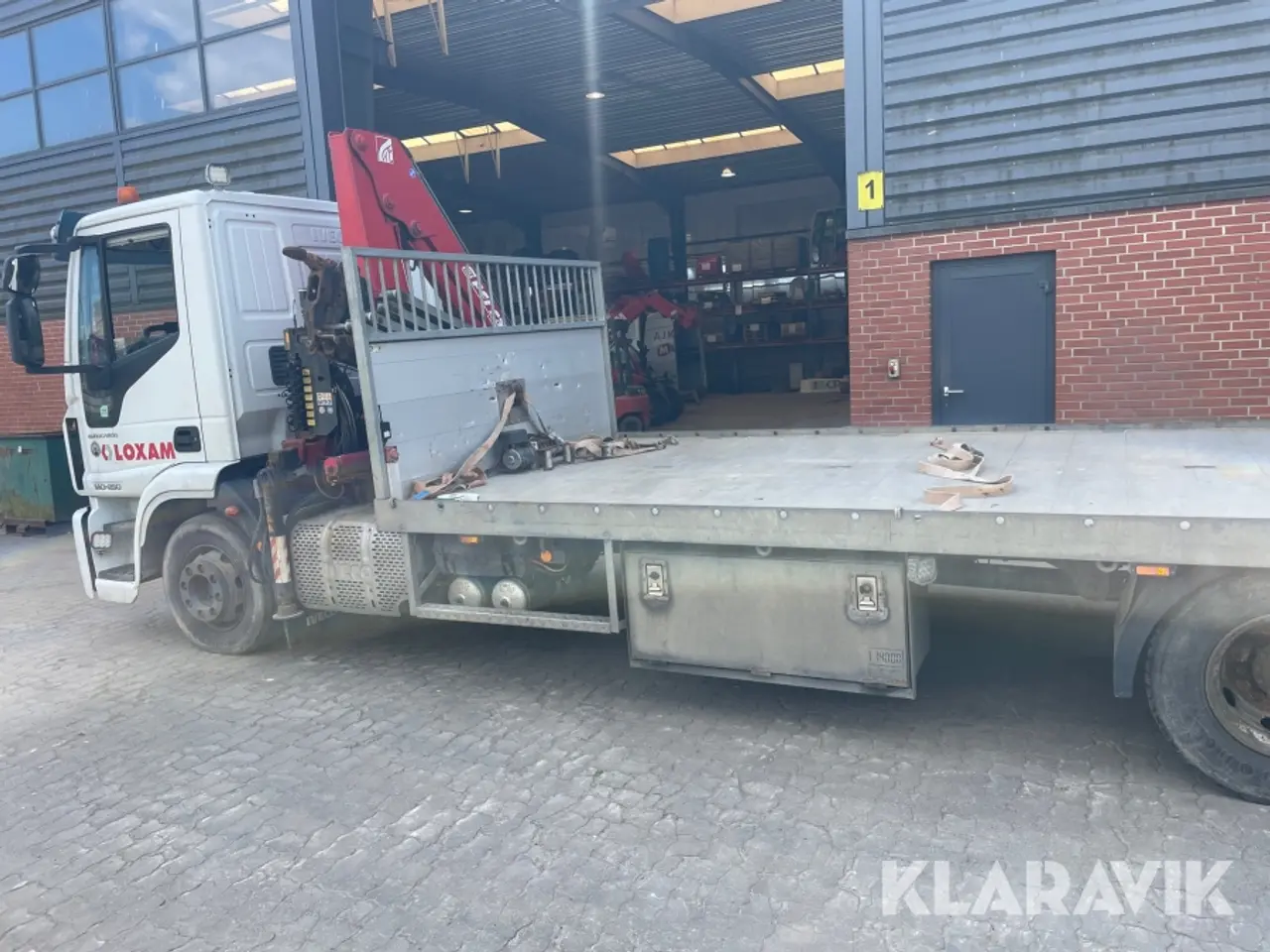 Billede 8 - Lastbil Iveco Eurocargo med Kran og knæklad