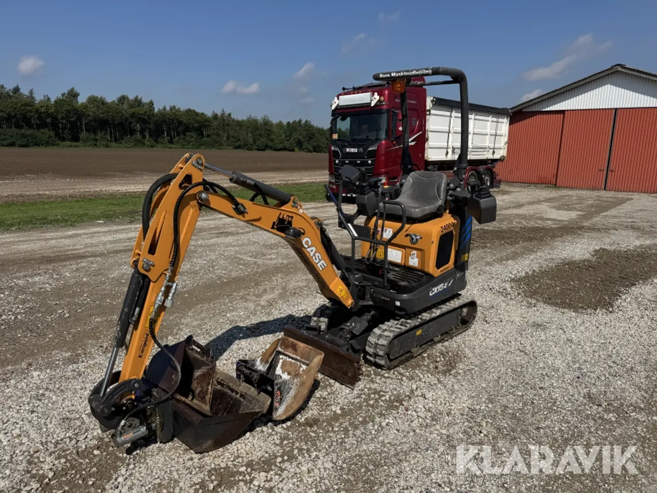 Billede 1 - Elektrisk minigraver Case CX15EV
