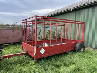 CN Agro fodervogn med fangegitter