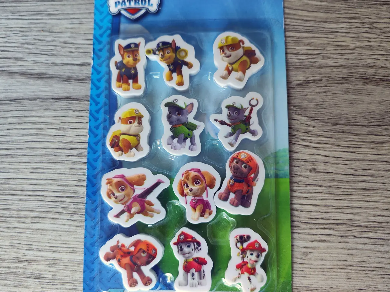 Billede 1 - Paw Patrol 12 pak viskelædre *NY*