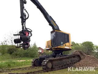 Skovningsmaskine Tigercat LH380 med Waratah H290 aggregat