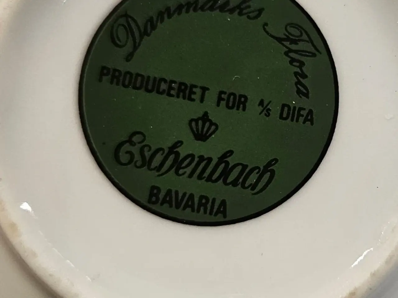 Billede 3 - Kaffestel med blomster motiv.