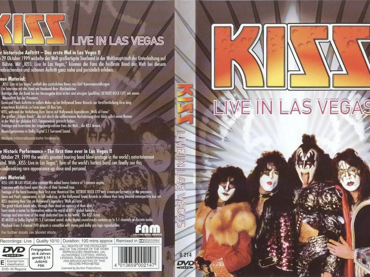 Billede 3 - KISS Live in Las Vegas ; SE !