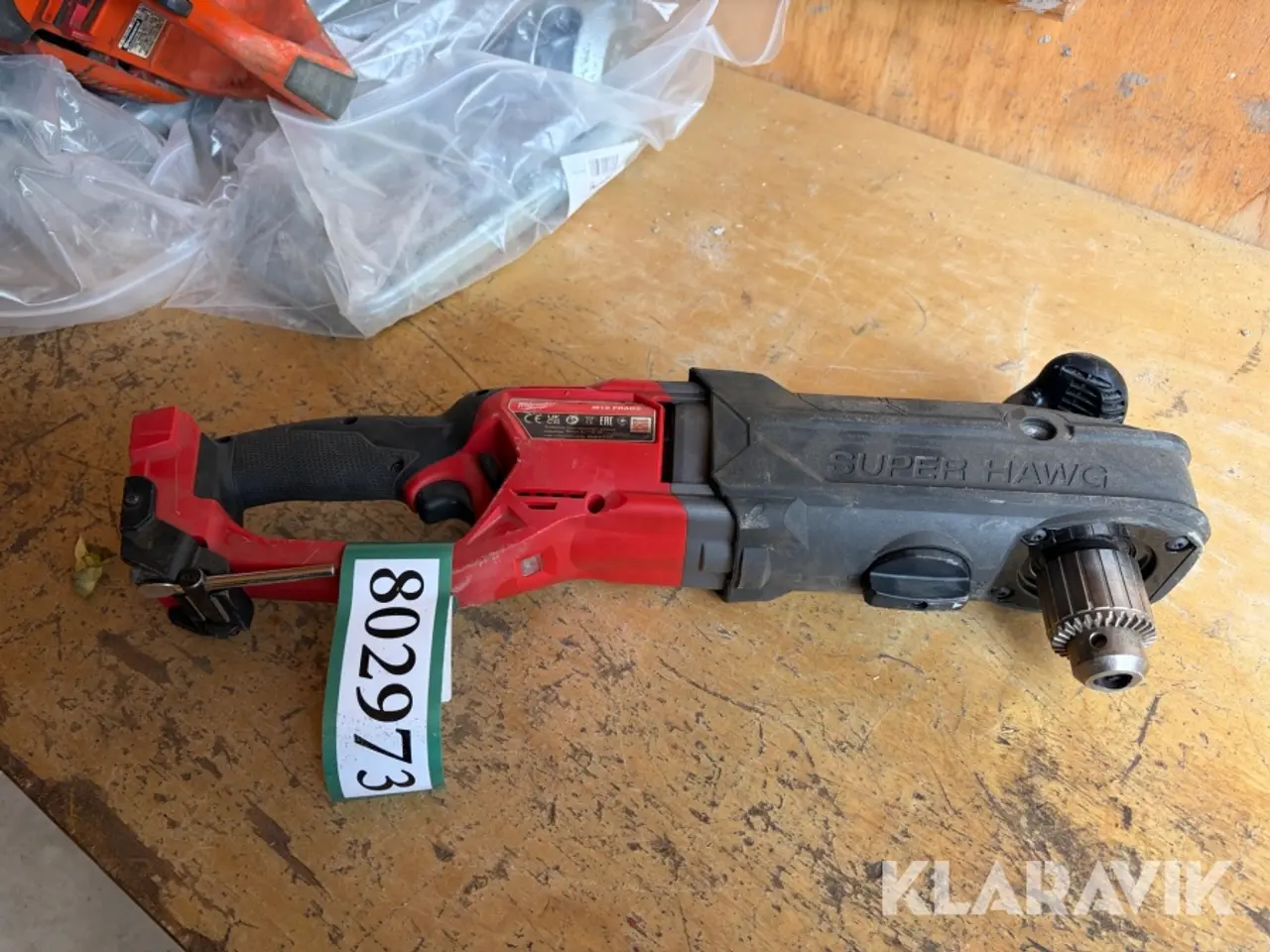 Billede 2 - Vinkelboremaskine Milwaukee M18 FRAD2 FUEL 18 V, 1 styk