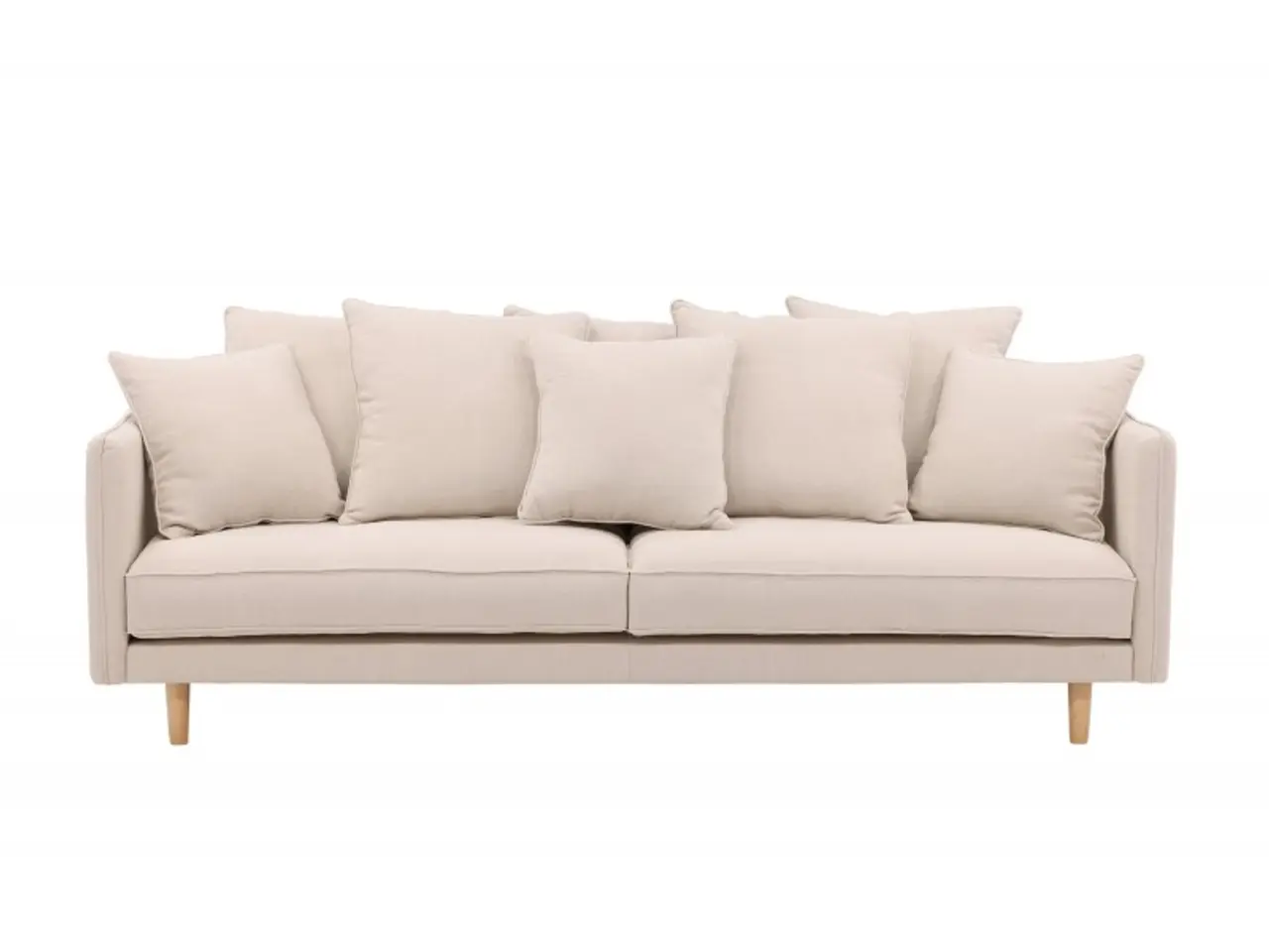 Billede 1 - Segelskaren 3 personers Sofa  - Beige Stof