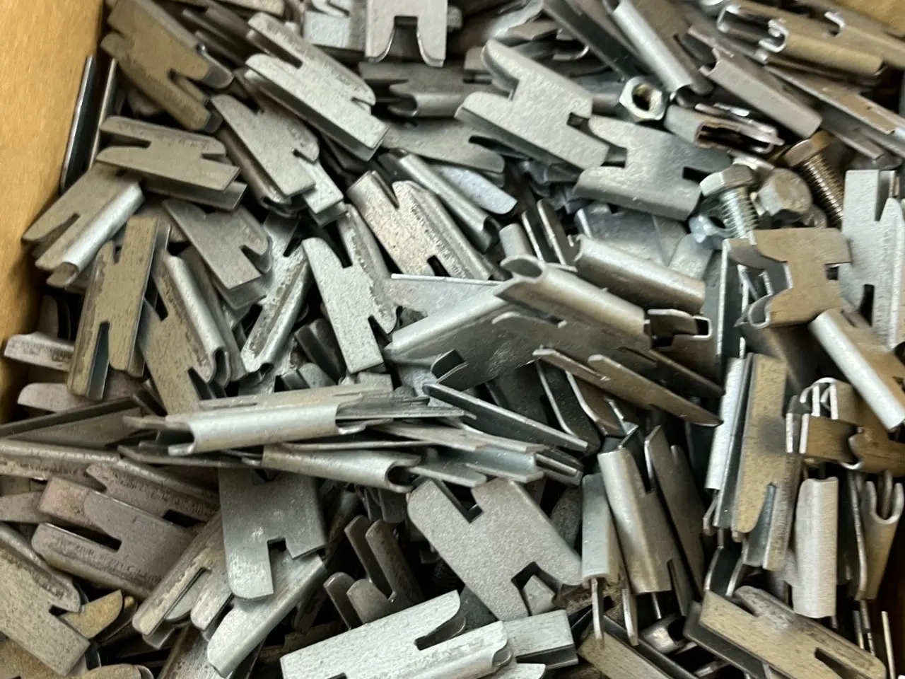Billede 4 - parti Of Steel Mounting Clips Brackets Hardware