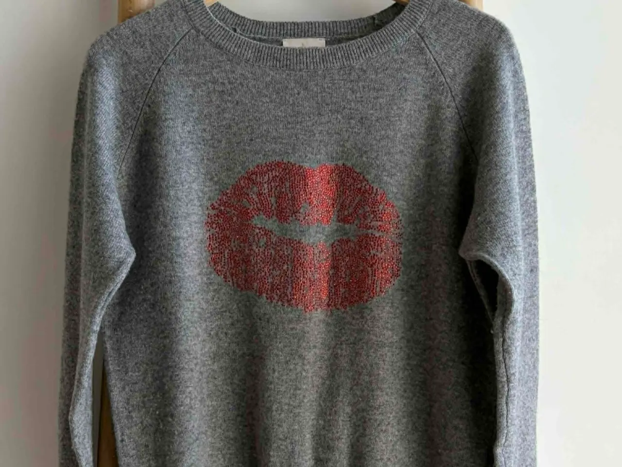 Billede 3 - CASCH et SOIE strikbluse - cashmere blend, str. M