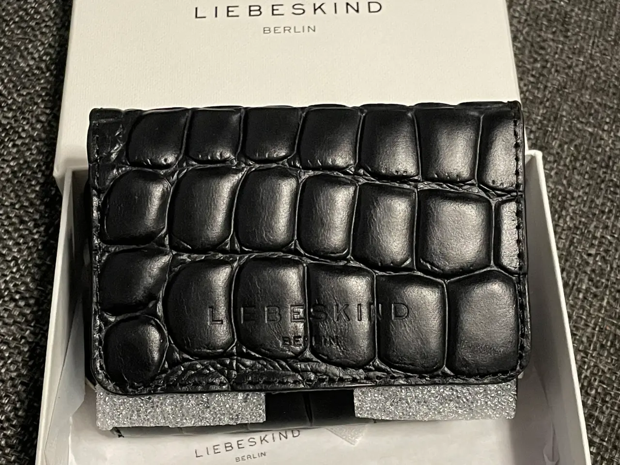 Billede 1 - Ny sort Liebeskind Berlin pung Pablita i Reptil